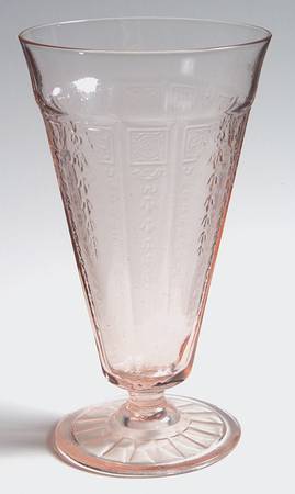 Princess Pink 12 Oz Footed Tumbler by Anchor Hocking