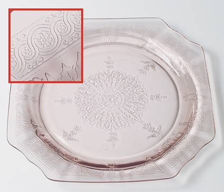 Princess Pink Dinner Plate by Anchor Hocking