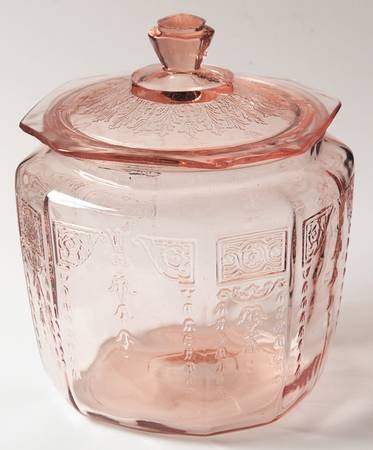 Princess Pink Cookie Jar & Lid
