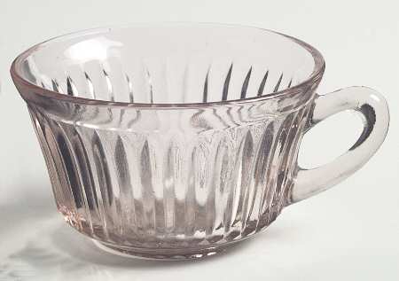 Queen Mary Pink Cup Only by Anchor Hocking