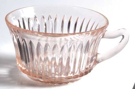 Queen Mary Pink Cup Only by Anchor Hocking