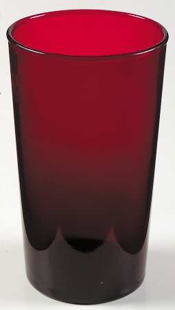 Royal Ruby 12 Oz Flat Tumbler