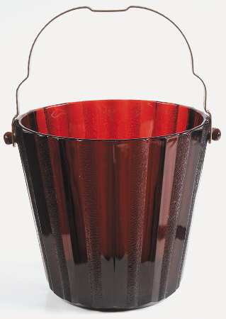 Royal Ruby Ice Bucket with Detachable Handle