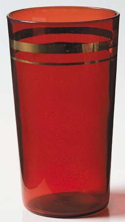 Royal Ruby 9 Oz Flat Tumbler