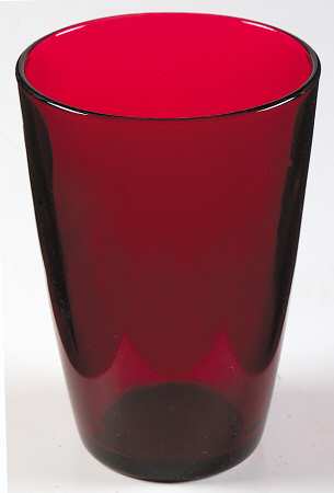 Royal Ruby 9 Oz Flat Tapered Tumbler