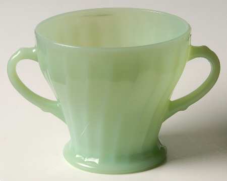 Swirl Jade Ite Shell Open Sugar