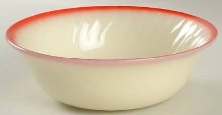 Swirl Sunrise 8" Round Vegetable Bowl