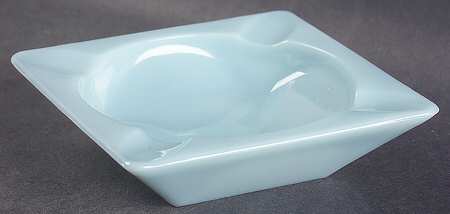 Turquoise Blue Medium Square Ashtray