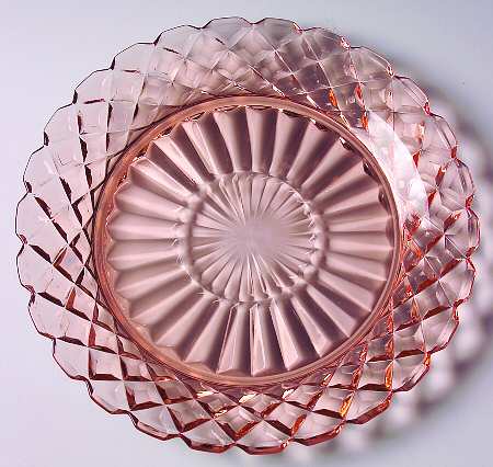 Waterford Pink 7" Salad Plate