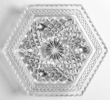 Wexford Footed Hexagonal Shape Dish