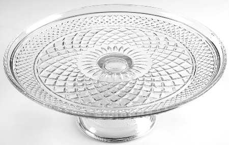 Wexford 11" Diameter Pedestal Cake Stand No Dome