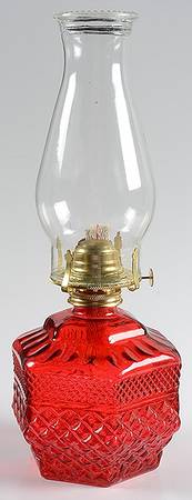 Wexford Oil Lamp & Shade