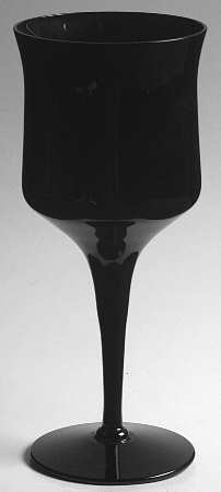 Ebony Water Goblet
