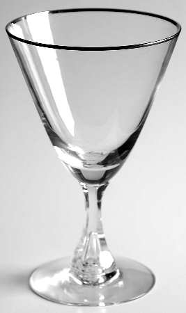 Wedding Day Water Goblet