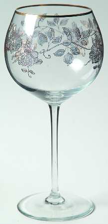 Gold Rose Water Goblet