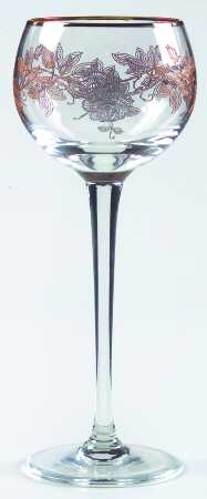 Gold Rose Cordial Glass