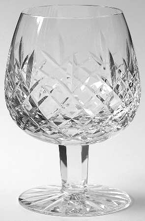 Mira (Cut) Brandy Glass
