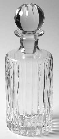 Peerage (Round, Curved Bowl) Cylinder Decanter & Stopper by Astral