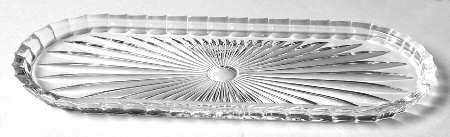Peerage (Round, Curved Bowl) 9" Oval Tray by Astral