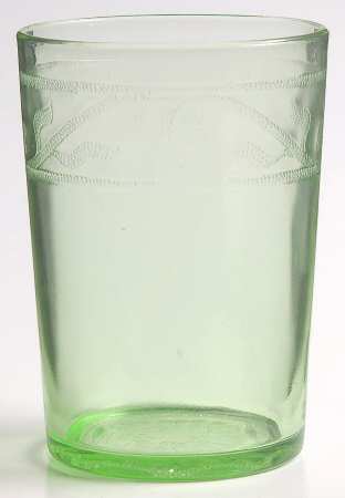 Cloverleaf Green 8 Oz Flat Tumbler