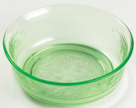 Cloverleaf Green Small Fruit Dessert Bowl