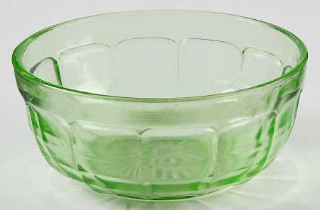 Colonial Block Green 4" Small Fruit/Dessert Bowl
