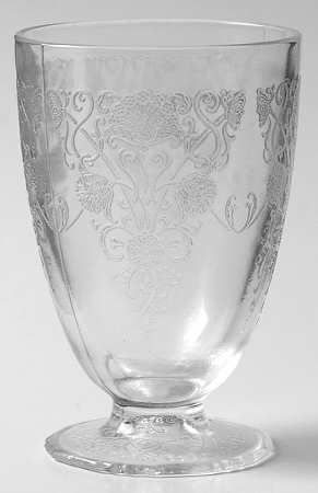 Florentine 1 Clear Juice Glass