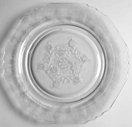 Florentine 1 Clear 8" Salad Plate