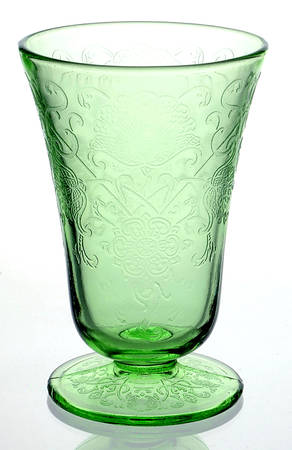 Florentine 1 Green Lemonade Tumbler by Hazel-Atlas