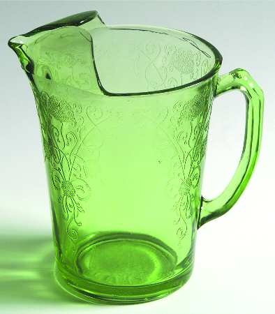 Florentine 1 Green 48 Oz Ice Lip Pitcher