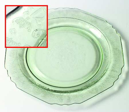 Florentine 1 Green 8" Salad Plate