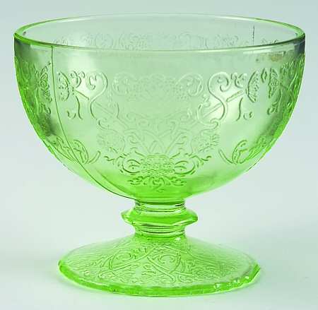 Florentine 1 Green Champagne/Tall Sherbet