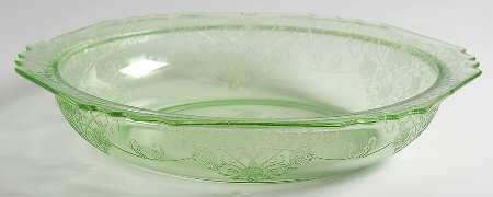 Florentine 1 Green 8" Large Fruit Bowl