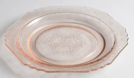Florentine 1 Pink Bread & Butter Plate