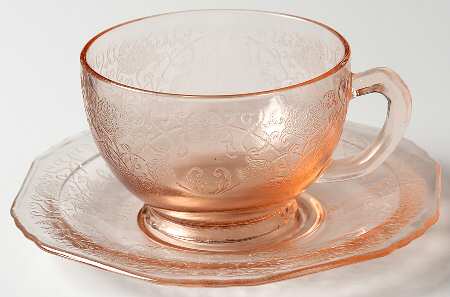 Florentine 1 Pink Cup & Saucer Set