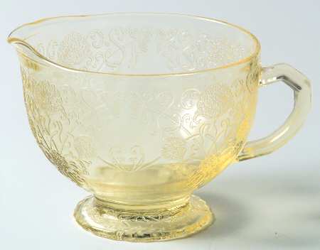 Florentine 1 Yellow Creamer