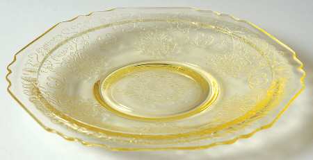 Florentine 1 Yellow Saucer Only