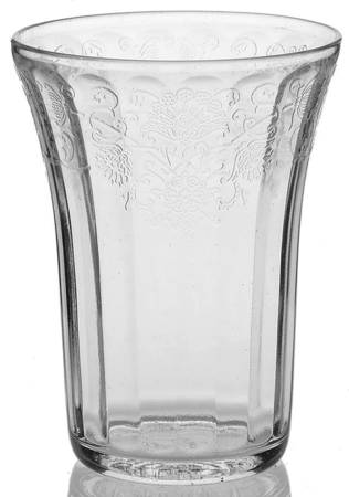 Florentine 2 Clear 9 Oz Flat Tumbler