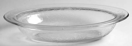 Florentine 2 Clear Oval Vegetable Bowl