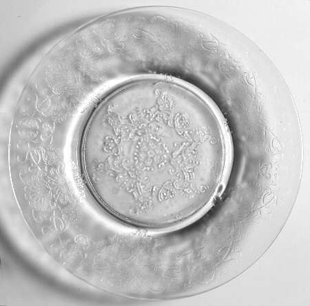 Florentine 2 Clear Bread & Butter Plate