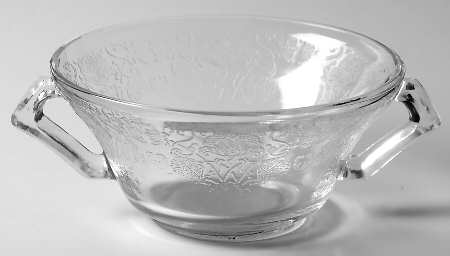 Florentine 2 Clear Cream Soup Bowl