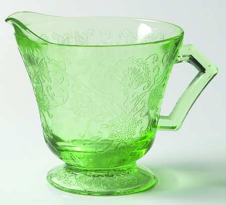 Florentine 2 Green Creamer