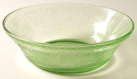 Florentine 2 Green 8" Large Fruit Bowl