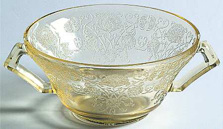 Florentine 2 Yellow Cream Soup Bowl