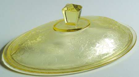 Florentine 2 Yellow Lid for Oval Covered Vegetable