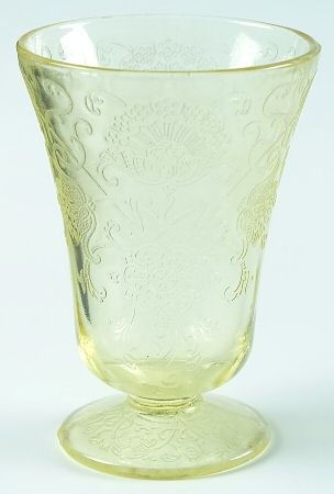 Florentine 2 Yellow Juice Glass