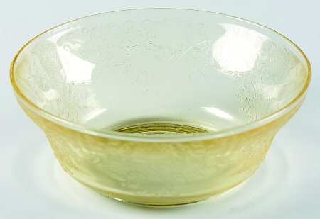Florentine 2 Yellow 4" Small Fruit/Dessert Bowl