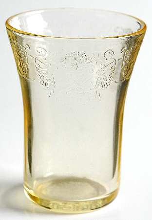 Florentine 2 Yellow Flat Juice Glass