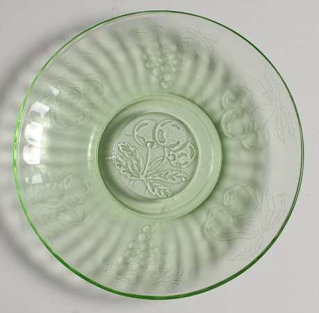 Fruits Green Saucer Only