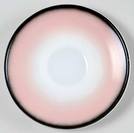 Informal (Pink & Charcoal) Saucer Only